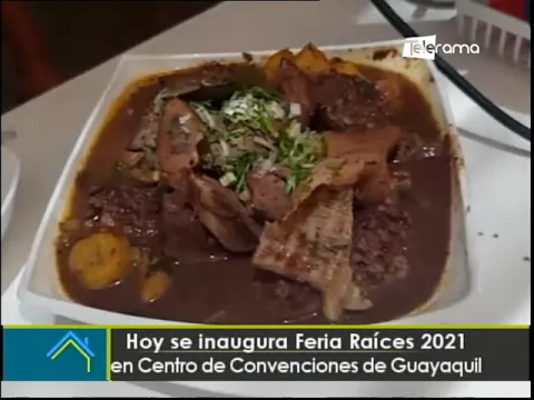 Hoy se inaugura Feria Raíces 2021 en Centro de Convenciones de Guayaquil