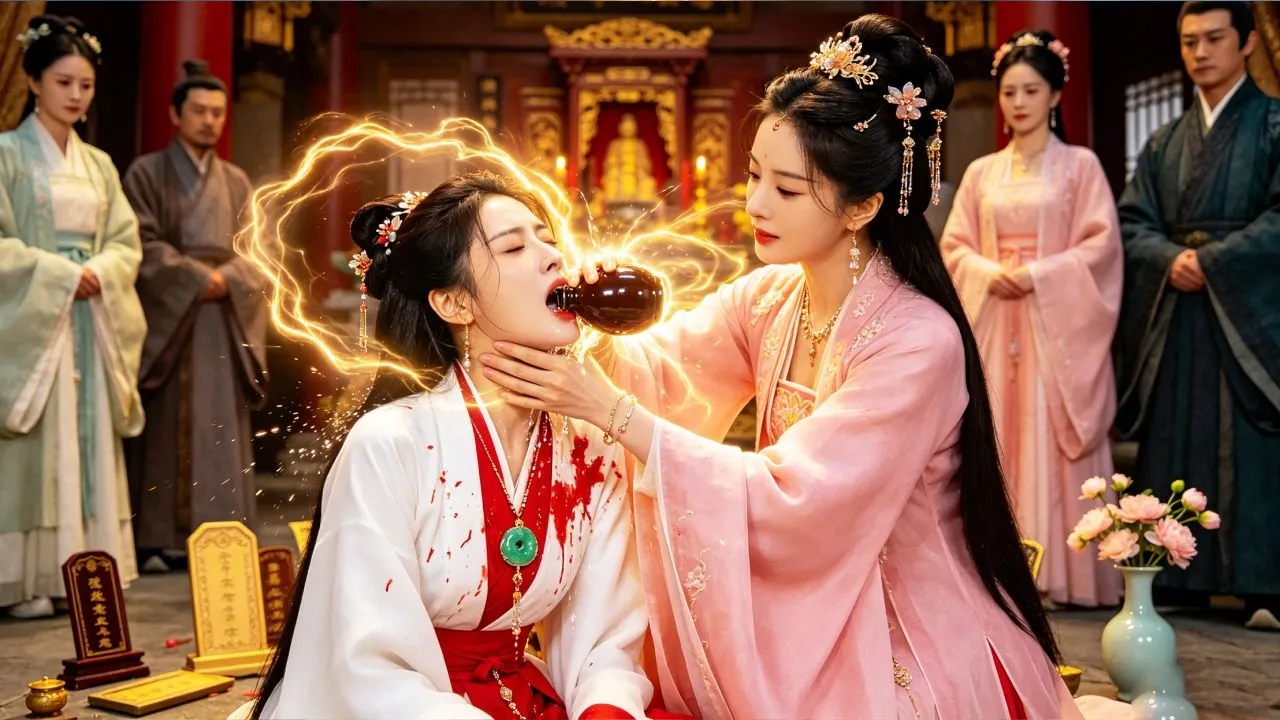 Forced poison, live sacrific – real daughter escapes, returns as cold king's consort to destroy all poster