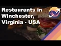 Restaurants in Winchester Virginia - USA