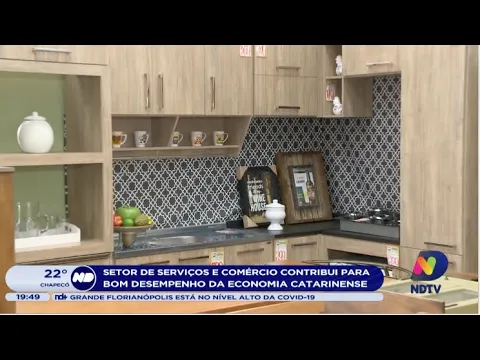 Setor de serviços e comércio contribui para bom desempenho da economia catarinense