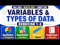 Exercise 1-2 - Variables and Types of Data