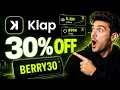 Klap Coupon Code 2026 Get 30 OFF Klap app Promo Code BERRY30