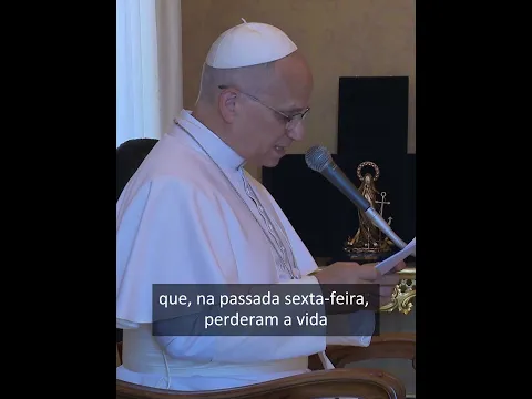 🇵🇹🙏 #papaleãoxiv recordou os dois jovens do exército português que morreram prestando auxílio