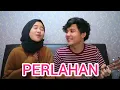 Lagu PERLAHAN - GUYON WATON COVER DENY RENY | UKULELE BEATBOX