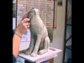 Sallie Wakley Sculpting A Hare