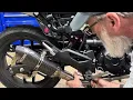 Lifan KPM 200 NEW EXHAUST Install and SOUND