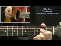 Download Lagu How To Play The Beatles I'll Be Back (intro only)