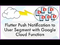 Flutter Push Notifications with Google Cloud Functions Firestore Changes to User Segments