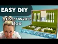 Easy Repurposed Silverware Box Tracey s Fancy