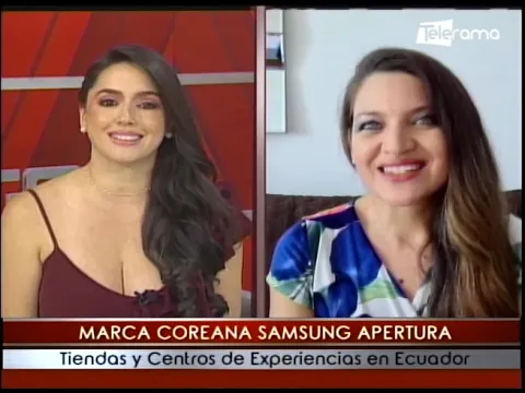 Marca Coreana Samsung apertura tiendas y centros de experiencias en Ecuador