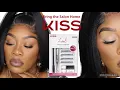 KISS EYELASH KIT REVIEW TRY ON DIY AT HOME EYELASH EXTENSIONS