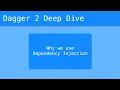 Dagger 2 Deep Dive - Why We Use Dependency Injection