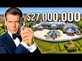 The Millionaire Lifestyle of Pierce Brosnan