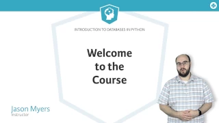 Python tutorial Introduction to Databases in Python