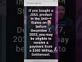 Some received 3500 from a JUUL Labs Inc class action lawsuit