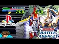 GUNDAM: BATTLE ASSAULT | WING GUNDAM HARD MODE!! | PS1 gameplay