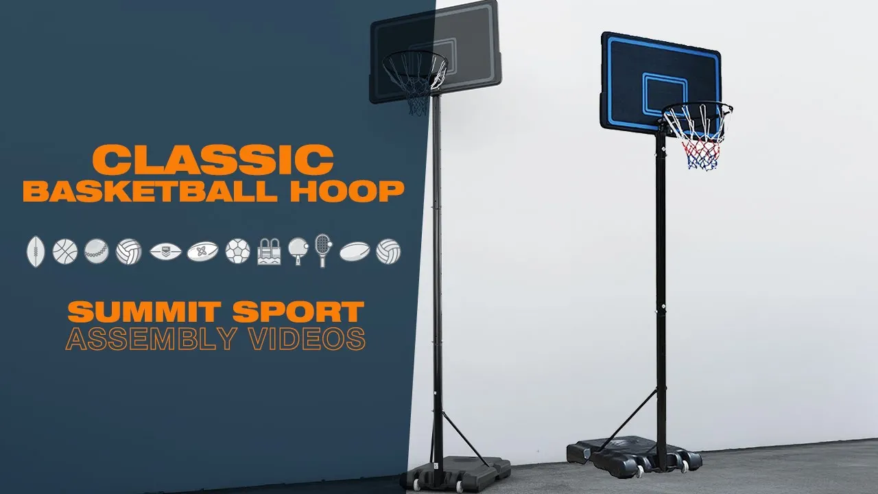SUMMIT Classic Basketball Hoop 43"