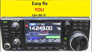ICOM IC-7300 totally dead