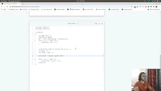 C Live Coding HackerRank Solution for Reverse Array