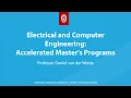 Electrical and Computer Engineering Accelerated Master s Programs