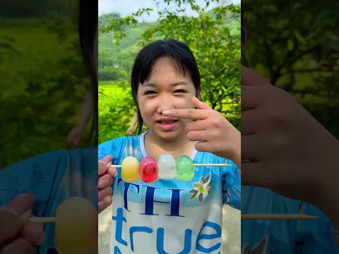 THỬ THÁCH ĂN THẠCH cùng SỮA ĐẶC và TƯƠNG ỚT , siêu ngon sự kết hợp hoàn hảo #food #cute