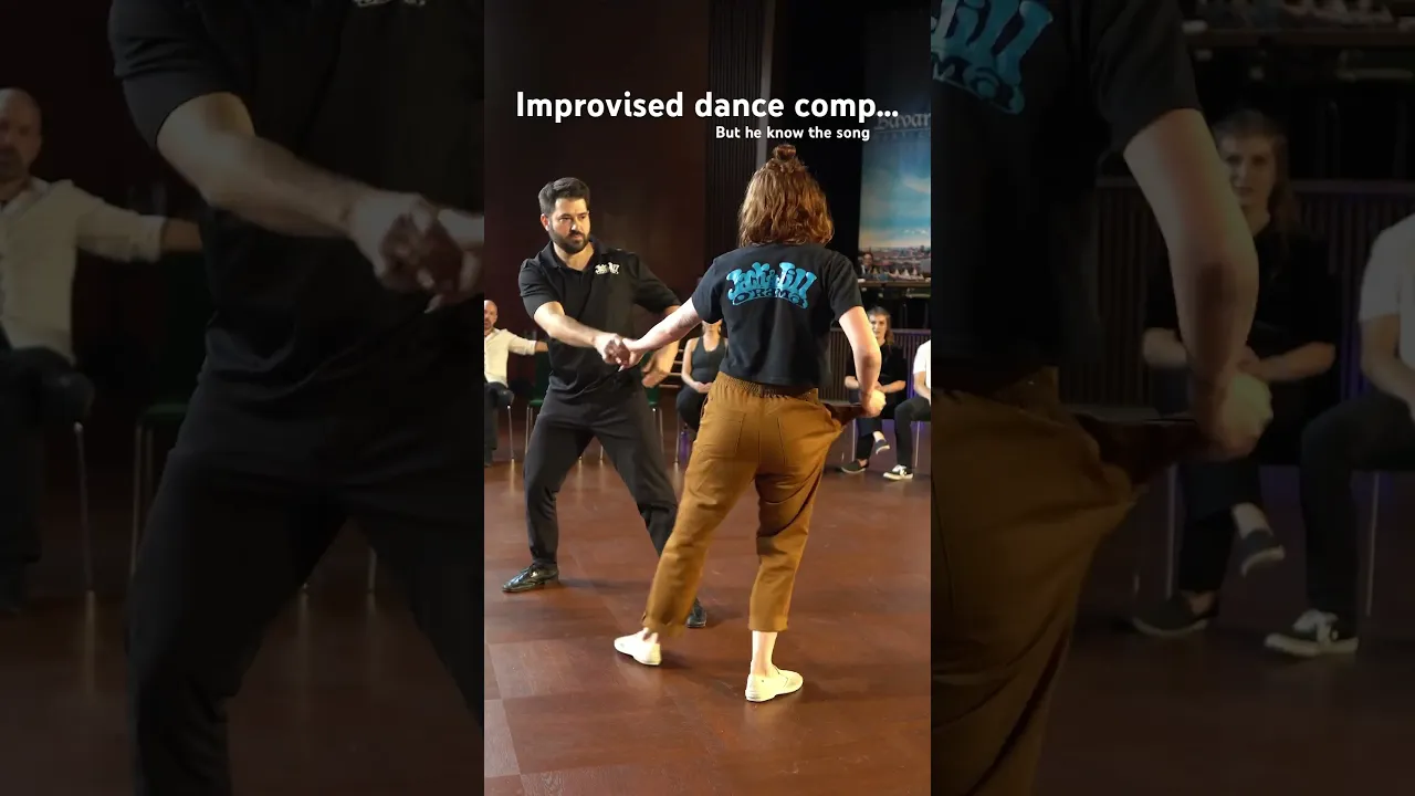Random song… but he knew it! Improvised #westcoastswing dance. Alyssa Mckeever & Ben Morris