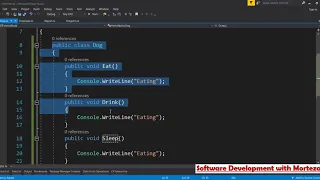 Extract an interface refactoring