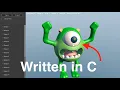 I Made a 3D Modeler in C in a Week