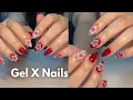 Watch me do a full gel x set step by step tutorial