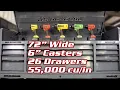 US General Series 3 72 Roll Cart and Top Chest Review