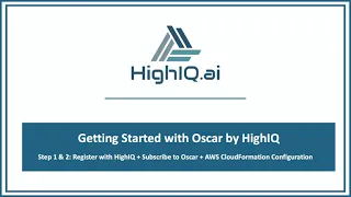 Download Get Started with Oscar - Step 1 \u0026 2: Register + Subscribe + AWS CloudFormation Configuration MP3