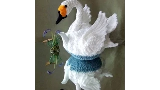 cisne en crochet parte 2