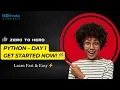 Day - 1 Python Basics