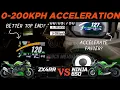 2023 Kawasaki ZX4RR Kawasaki Ninja 650 0-200kph Acceleration Top Speed Attempt