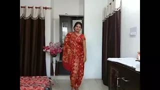 kastha saree drape sidankibeauty