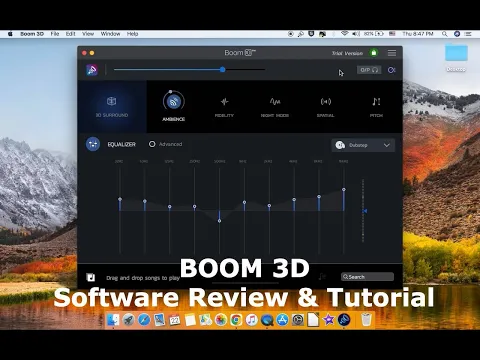 Download MP3 BOOM 3D Volume Booster & Equalizer for Mac/Windows - Software Review & Tutorial