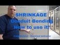 Shrinkage for Conduit Bending Explained