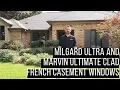 Milgard Ultra Marvin French Casement Windows