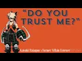 Do You Trust Me Katsuki Bakugou x Former Villain Listener BNHA Fanfic Reader