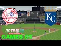 game 65 - Yankees vs Royals OOTP Baseball Full Game Simulation