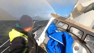 A Challenging Solo Sail with all Seasons in one day