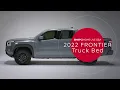 What is the 2022 Frontier truck bed size Nissan USA