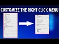 How to Customize Right Click Menu in Windows 7 8 and 10