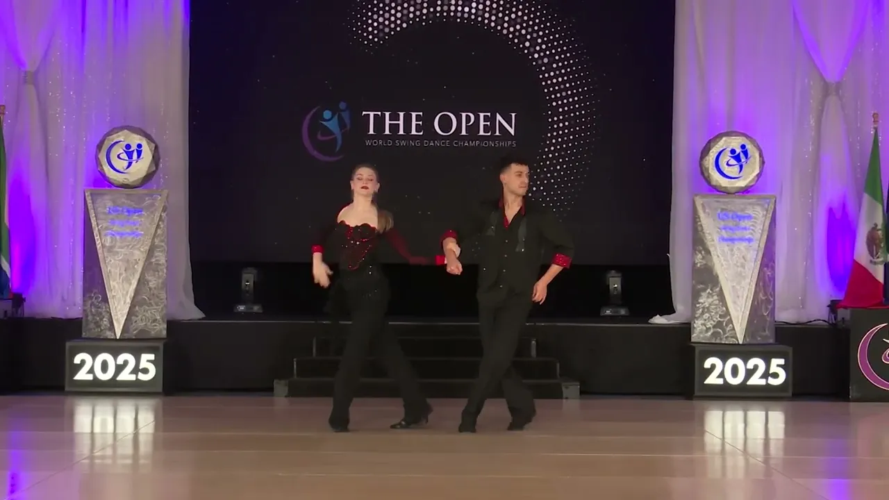 Diego Rivera and Taylor Linahan - 2nd Place Rising Star (Classic) - The Open 2025