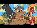 Anguirus Vacation Godzilla Animation
