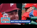 Phillies All Time Depth Chart Top 3 Managers Two World Series winners top the list but who s 3rd