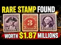 Rare 1932 George Washington 3 Stamp Worth 1 87 Million Most Valuable US Stamps to Look For
