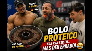 A MELHOR RECEITA DE BOLO PROTEICO QUE VOCÊS JA VIRAM!
