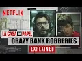 Video di 7 Insane Real Money Heists That Could Have Inspired La Casa De Papel | Netflix