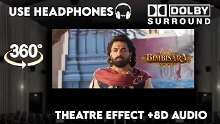 eeswarude theatre experience dolby atmos surround sound 8d audio bimbisara nandamuri kalyan ram